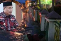 Walikota Sungai Penuh Alfin, SH, mengimbau warga stop buang sampah ke drainase.