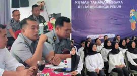 Pelaksanaan kegiatan pembinaan di Rutan Kelas IIB Sungai Penuh.
