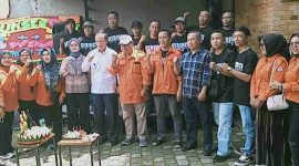 Wakil Wali Kota Sungai Penuh, Azhar Hamzah, menghadiri peringatan HUT WIM dan Kerinci Time di DEJ.