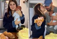 Seorang wanita mendapat hadiah melahirkan dari suaminya beripa mentega Perancis. Foto: People