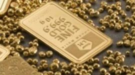 Ilustrasi emas batangan yang dikeluarkan oleh Antam atau Logam Mulia. (Sumber: Logammulia.com)