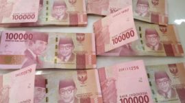 Ilustrasi - Uang pecahan Rp100.000 yang kerap dipalsukan( Foto pexels)