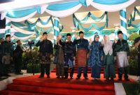 Wawako Azhar Hamzah hadir dan mendukung pembukaan MTQ ke-54 di Jambi.