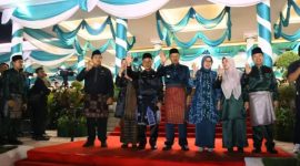 Wawako Azhar Hamzah hadir dan mendukung pembukaan MTQ ke-54 di Jambi.