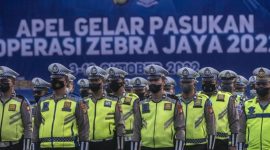 Foto: Ilustrasi polisi lalu lintas (ANTARA FOTO/Aprillio Akbar)