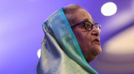 PM Sheikh Hasina (Foto: REUTERS/Johanna Geron)