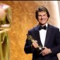 Setelah berkecimpung dalam dunia film sejak 1981, akhirnya Tom Cruise menerima piala Oscar pertamanya. (Getty Images via AFP/KEVIN WINTER)