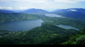 Cerita rakyat terbentuknya Danau Kembar di Sumatera Barat (danaukembar.solokkab.go.id)