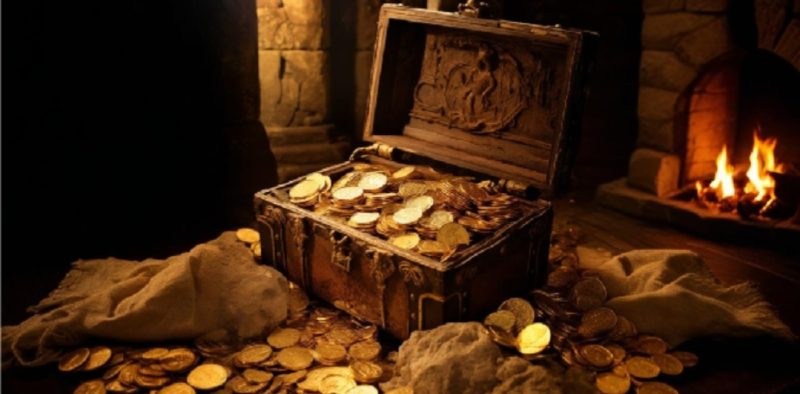 Foto: Ilustrasi Harta Karun Emas. (Dok. Freepik)  