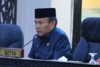 Hardizal, Ketua DPC PDI Perjuangan Sungai Penuh, menyampaikan sikapnya jelang Muscab.