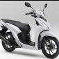 Tampilan depan Honda Dio 110 Lite dengan desain lampu besar.

