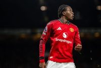 Manchester United tumbang melawan Everton, Patrick Dorgu diserang fans. (Foto: Manchester United via Getty Imag/Ash Donelon)