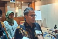 Kepala BSKAP Kemendikdasmen, Toni Toharudin, menyampaikan pernyataan terkait pengawasan dan penegakan integritas dalam pelaksanaan Tes Kemampuan Akademik (TKA) 2025 di Jakarta, Kamis (6/11/2025).
