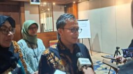 Kepala BSKAP Kemendikdasmen, Toni Toharudin, menyampaikan pernyataan terkait pengawasan dan penegakan integritas dalam pelaksanaan Tes Kemampuan Akademik (TKA) 2025 di Jakarta, Kamis (6/11/2025).