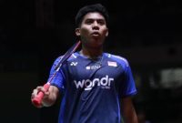 Mohammad Zaki Ubaidillah menjadi andalan Indonesia di sektor tunggal putra pada ajang Korea Masters 2025. (Dok. PBSI)