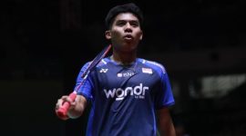 Mohammad Zaki Ubaidillah menjadi andalan Indonesia di sektor tunggal putra pada ajang Korea Masters 2025. (Dok. PBSI)