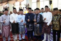 Walikota Sungai Penuh Alfin, SH menghadiri HUT ke-76 Kabupaten Merangin.