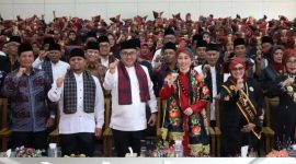 Wakil Ketua II DPRD Emrizal menghadiri pengukuhan PBKM Sungai Penuh.