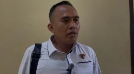 Kasat Narkoba Polres Kerinci, IPTU Yandra Kusuma, saat diwawancara