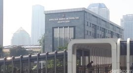 Gedung Polda Metro Jaya (Andhika Prasetia/detikcom)