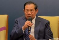 Presiden ke-6 RI Susilo Bambang Yudhoyono (Aryo Mahendro/detikBali)

