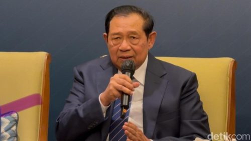 Presiden ke-6 RI Susilo Bambang Yudhoyono (Aryo Mahendro/detikBali)  