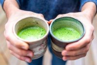 Ilustrasi minuman matcha yang disajikan untuk dinikmati bersama. ( Foto Freepik)