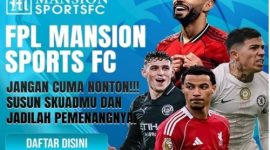 Ilustrasi pertandingan Premier League yang menjadi dasar perolehan poin di Fantasy Premier League Mansion Sports FC 2025.