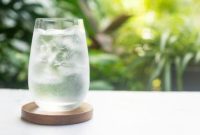 Segelas air es sering dikaitkan dengan mitos dapat membuat tubuh gemuk setelah makan berlemak.