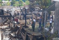 Foto: Kebakaran Panti Werdha Damai di Manado. (Fistel Mukuan/detikcom)