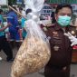 Kejaksaan Negeri (Kejari) Kabupaten Bogor memusnahkan 'keripik pisang narkoba'. (Rizky/detikcom)