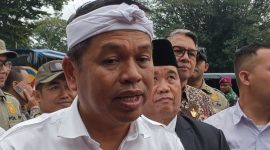 Gubernur Jawa Barat Dedi Mulyadi saat ditemui di Gedung Sate, Kota Bandung, Rabu (3/12/2025).