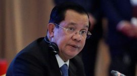 Mantan PM Kamboja Hun Sen (Foto: REUTERS/Cindy Liu/File Photo)


