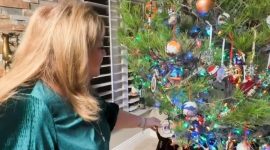 Pohon Natal berusia 40 tahun. Foto: Dok. CBS News