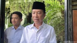 Presiden ke-7 RI Joko Widodo di kediamannya,( Foto Detik)