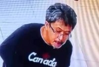 Tampang dosen UIM yang meludahi kasir swalayan di Makassar. (Dok. Istimewa)