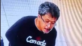 Tampang dosen UIM yang meludahi kasir swalayan di Makassar. (Dok. Istimewa)