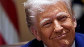 Presiden AS Donald Trump Minta Akses Mineral RI/Foto: (REUTERS/Nathan Howard)