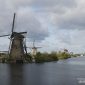 Kincir angin bersejarah di Kinderdijk, dekat Rotterdam, menjadi simbol keberhasilan Belanda mengelola air dan mencegah banjir.