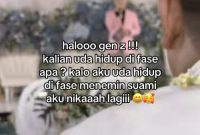 Wanita curhat siap suami menikah lagi. Foto: TikTok @guebidadarisurga