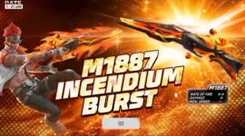 M1887 Incendium Burst, hadiah Kode Redeem FF Sabtu 17 Januari 2026 /Ist/