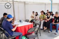 Petugas KBRI di Phnom Penh, Kamboja, tengah mendata WNI , Minggu 25 Januari 2026. (Foto:KBRI Phnom Penh)