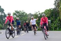 Kapolda Jambi pimpin Farewell Ride.