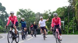 Kapolda Jambi pimpin Farewell Ride.