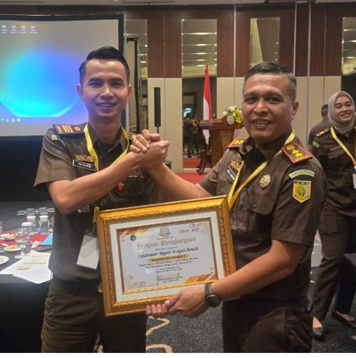 Yogi Purnomo menjalani mutasi ke Kejari Majalengka (foto ist)