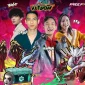 Poster event Berburu Item Kutukan Free Fire yang menghadirkan diskon hingga 100% melalui livestream di YouTube Andra ST.