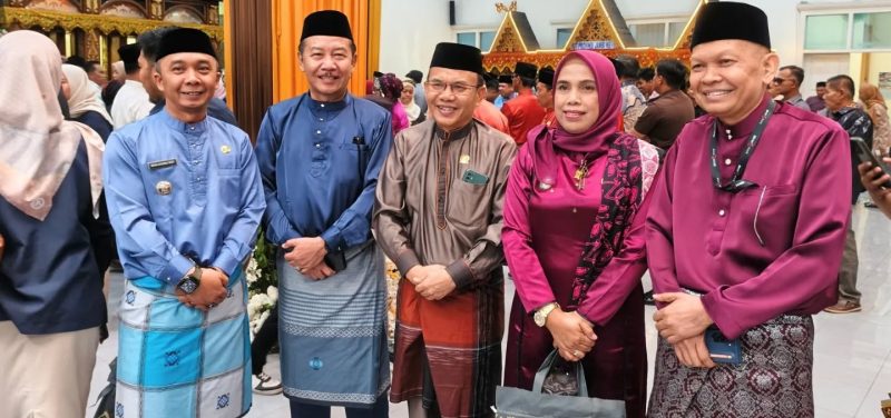 Wakil Ketua I DPRD Kota Sungai Penuh Hardizal menghadiri Paripurna Istimewa HUT Provinsi Jambi ke-69.