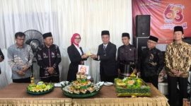 Sekda Alpian memimpin upacara HUT Bank Jambi ke-63 di Sungai Penuh