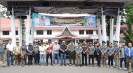 Wali Kota Alfin melepas Tim IOX Sungai Penuh ke Expedition Raja 2026.