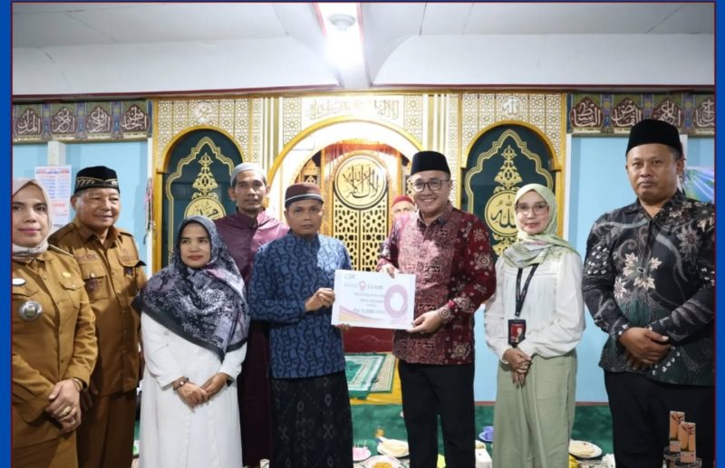 Wako Alfin memberikan dukungan pada kegiatan TPA dan pengembangan Musholla Al Hidayah, Selasa, 27 Januari 2026.